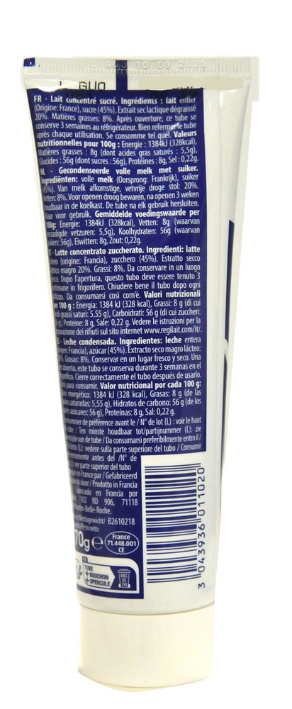 Latte Condensato Concentrato E Zuccherato In Tubo Regilait - Foto 2