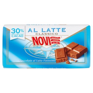 Tavoletta Di Cioccolato Al Latte Finisimo Classico 30% Di Cacao Novi - Foto 1