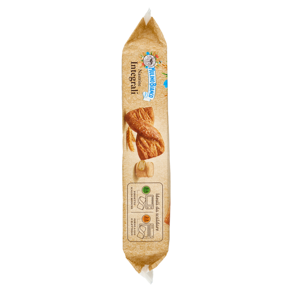 Merendine Nastrine Integrali 100% Farina Integrale 6x40g Mulino Bianco - Foto 2