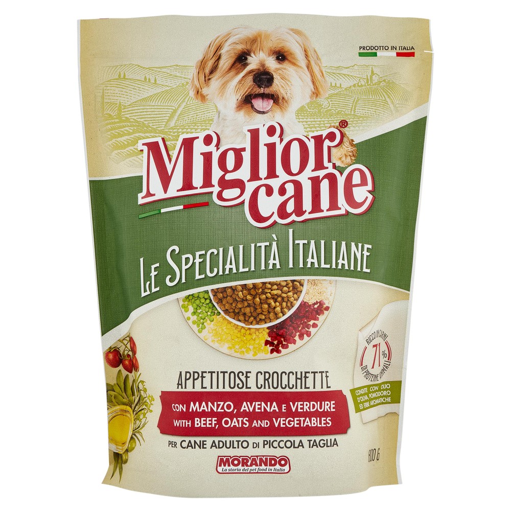 Mini Crocchette Specialita'italiane Manzo Avena Verdure Miglior Cane - Foto 1
