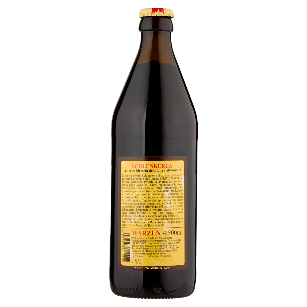 Birra Marzen Affumicata 5,1%vol Bottiglia Schlenkerla - Foto 3