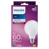 Lampadina A Led Globo 60w Attacco E27 Luce Fredda Philips