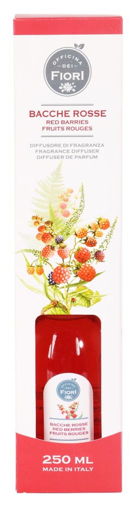 Diffusore Ambiente Bacche Rossi 250 Ml Officina Dei Fiori - Foto 1