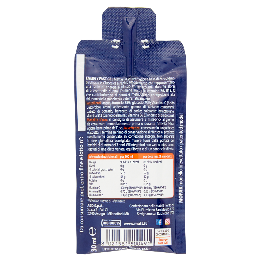 Energy Fast Gel Matt - Foto 3