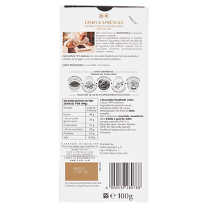 Tavoletta Di Cioccolato Excellence Fondente 70% Delicato Lindt - Foto 3