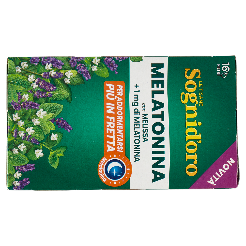 Tisana Relax Con Melatonina (1mg) E Melissa Bustine 16x2g Sognid'oro - Foto 3