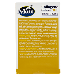 Collagene Idrolizzato 3000 Matt 10 Bustine Liquide