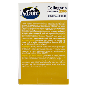 Integratore Bellezza Collagene Idrolizzato 3000 10 Bustine Matt - Foto 3