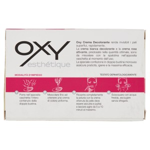 Esthetique Crema Decolorante 8 Kit Monouso In Bustine Pre-Dosate Oxy - Foto 3