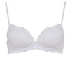 Reggiseno Push Up In Pizzo Senza Ferretto 2 Bianco Infiore