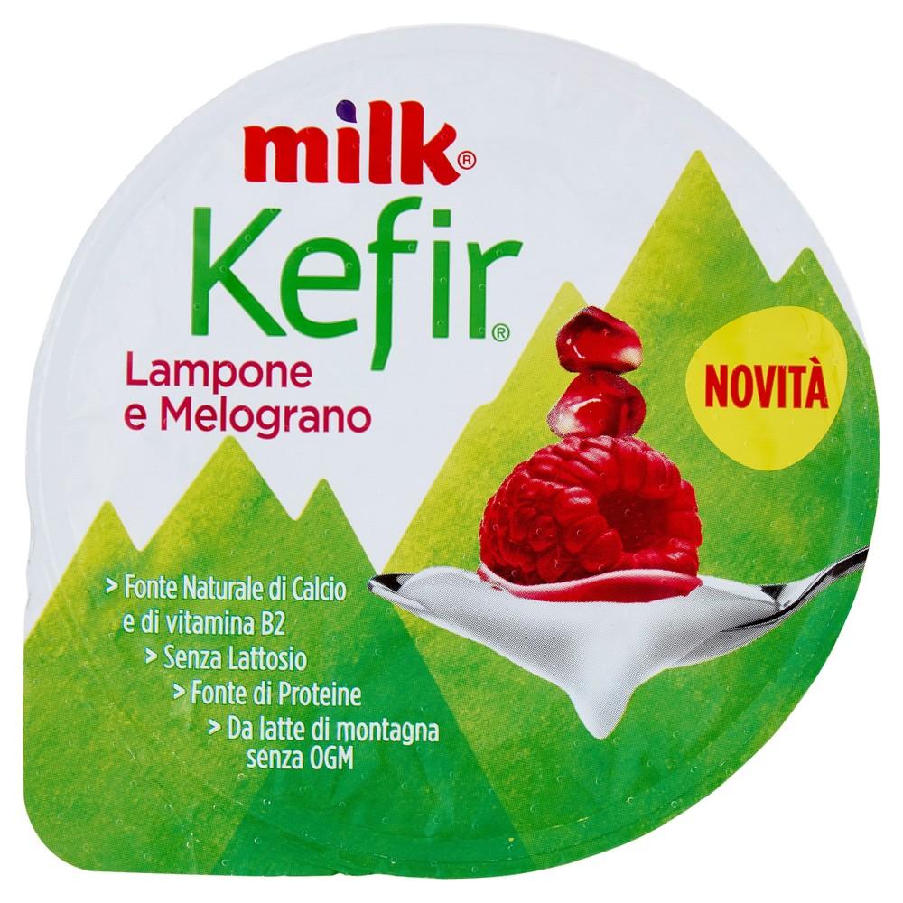Milk Kefir Cremoso Lampone Melograno - Foto 1