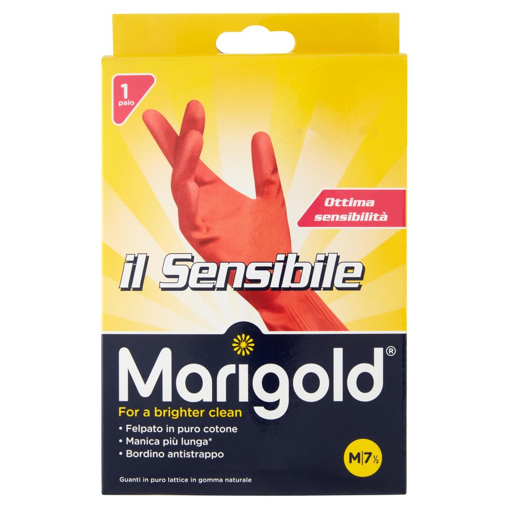 Guanti Felpati A Manica Lunga Marigold