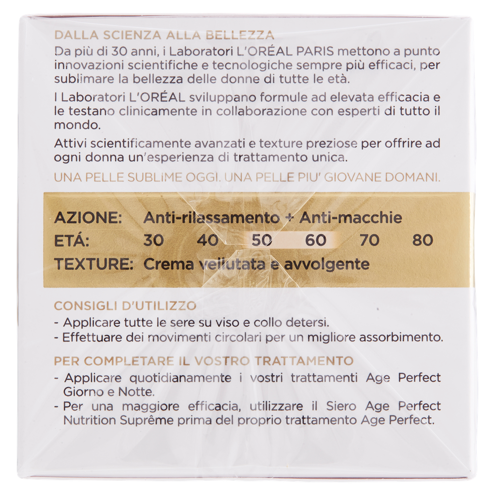 Crema Viso Age Perfect Da Notte L'oreal Paris - Foto 2