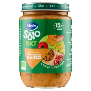 Omogeneizzato Verdurine Con Manzo Bio Hero Solo - Foto 1