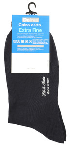 Calze Corte Uomo 39/41 Blu Maglia Liscia Delinea - Foto 2