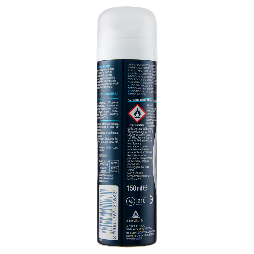 Deodorante Spray Infasil Uomo Fresh - Foto 3