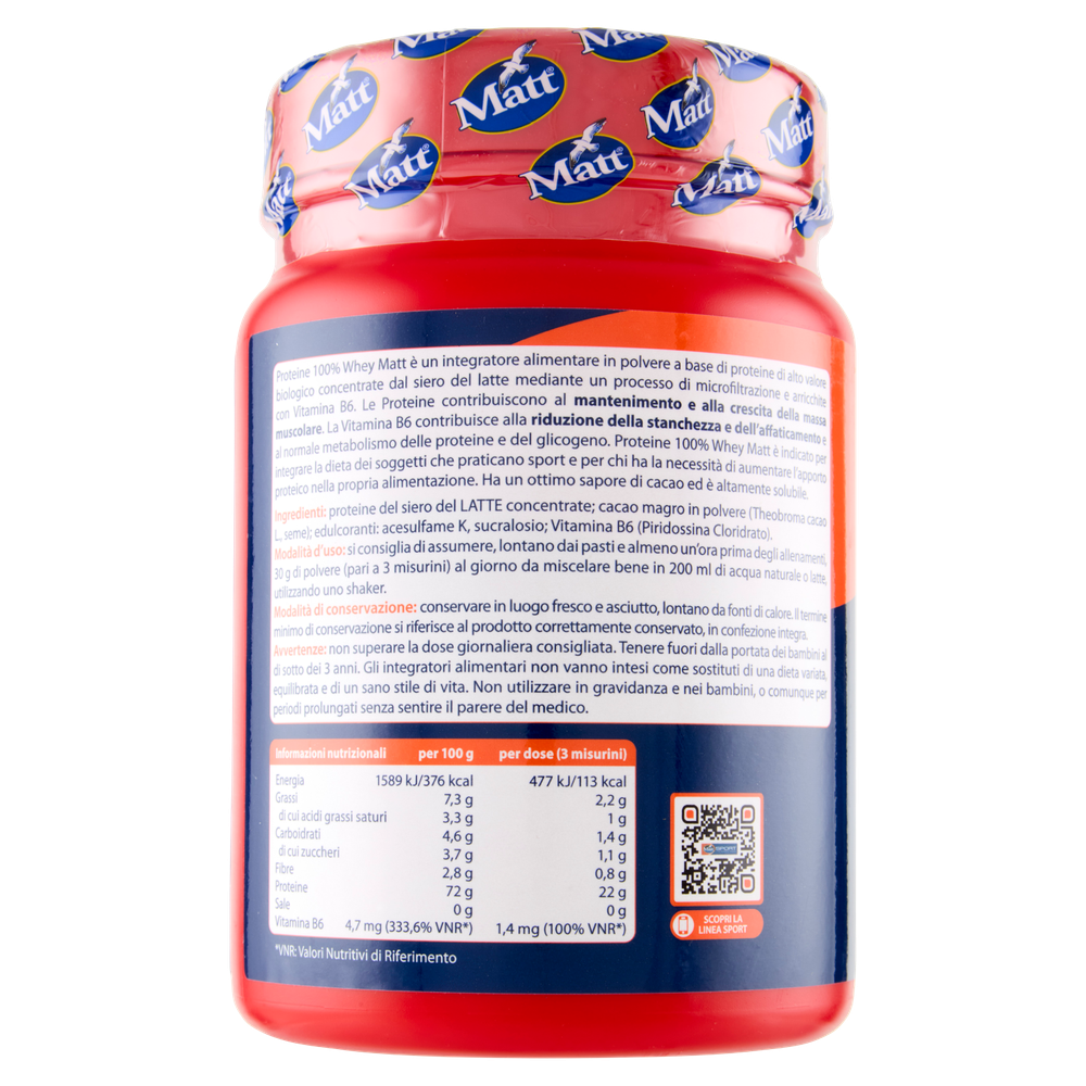 Proteine Whey Matt