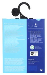 Slip Maxi Donna Pure Comfort XL Bianco Sloggi - Foto 3