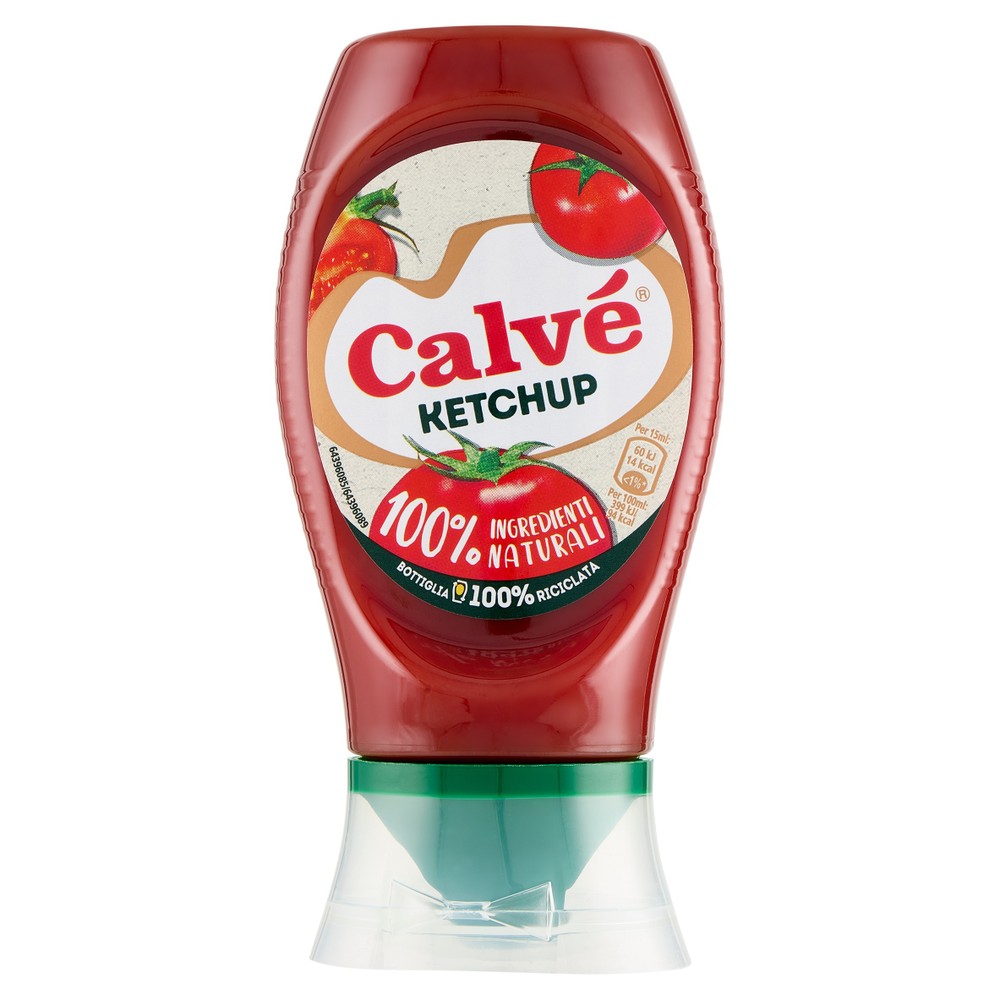 Ketchup Top Down 250 Ml Calvé - Foto 1