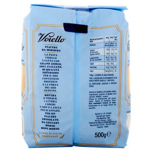 Pasta Lo Zito Doppia Rigatura N.128 Grano Aureo Voiello - Foto 3