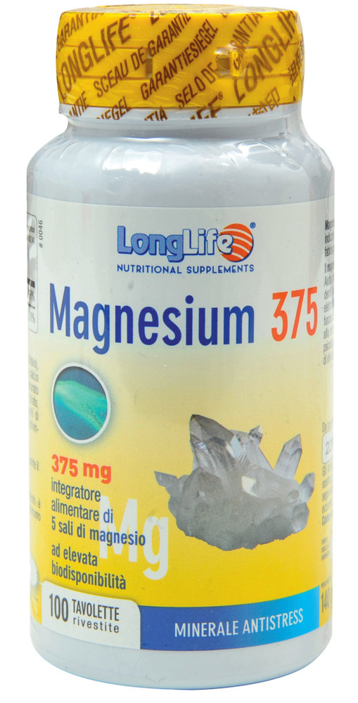 Longlife Magnesio 375mg Tavolette
