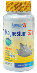 Longlife Magnesio 375mg Tavolette