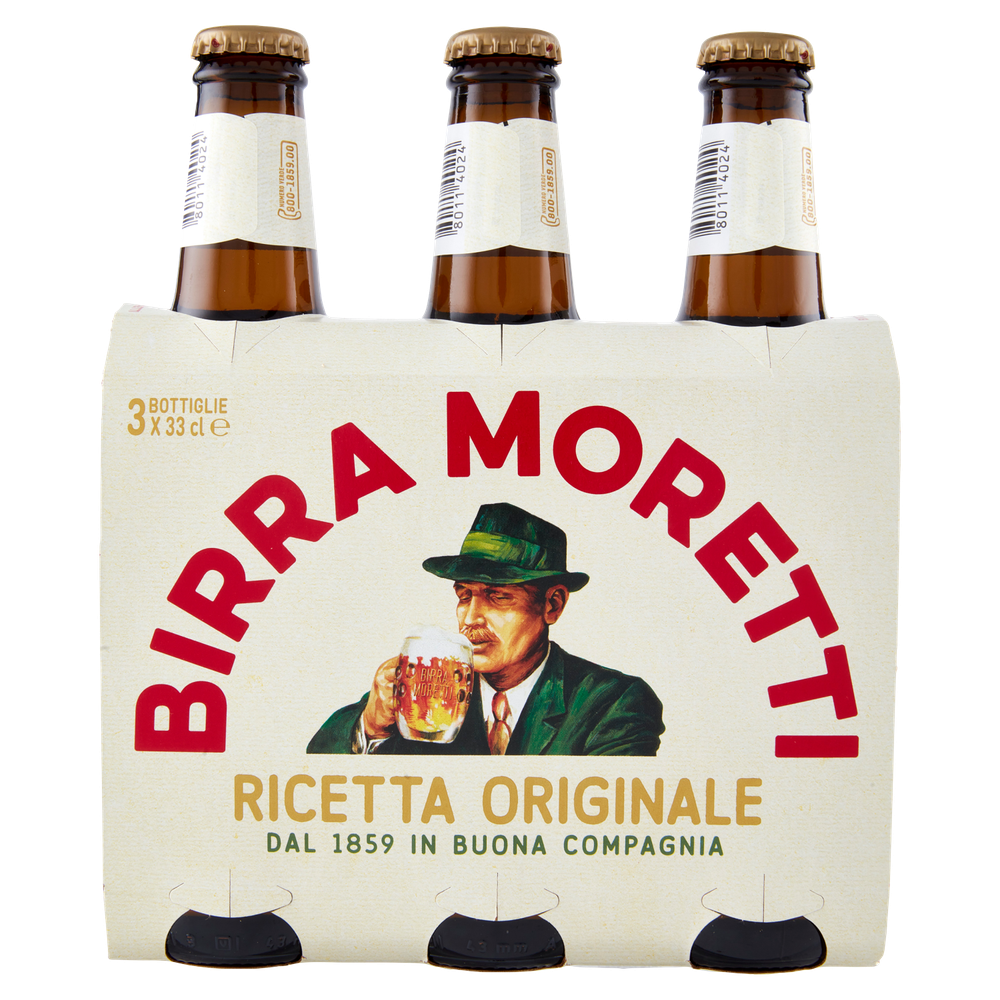 Birra Moretti Cl33x3