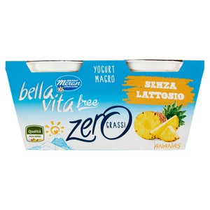 Yogurt Magro Bella Vita Free Zero Grassi Ananas - Foto 1