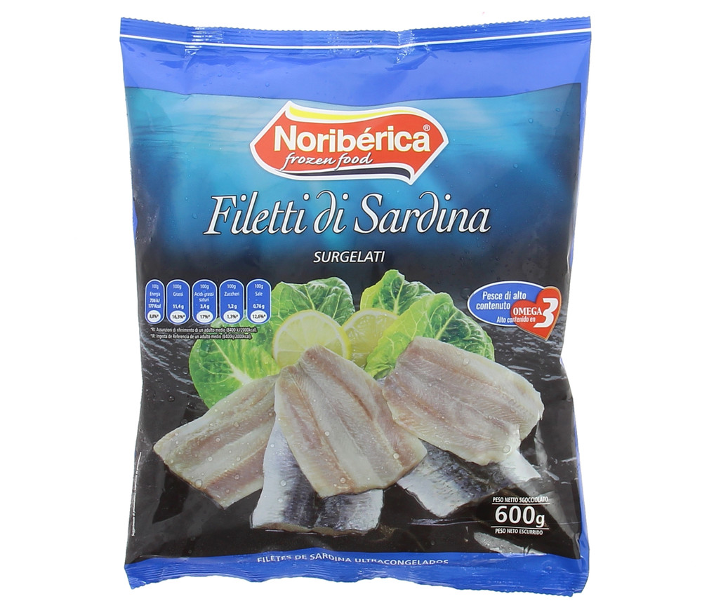 Filetti Di Sardina Surgelati Noriberica - Foto 1