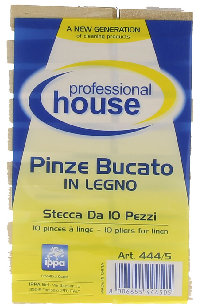 Pinze Bucato In Legno Ippa - Foto 2