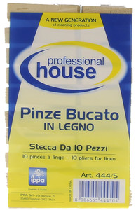 Pinze Bucato In Legno Ippa - Foto 2