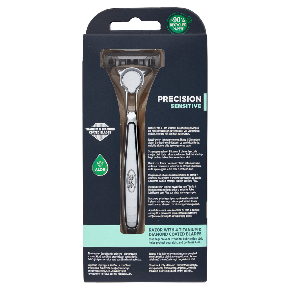 Rasoio Wilkinson Quattro Titanium Essential Sensitive - Foto 3