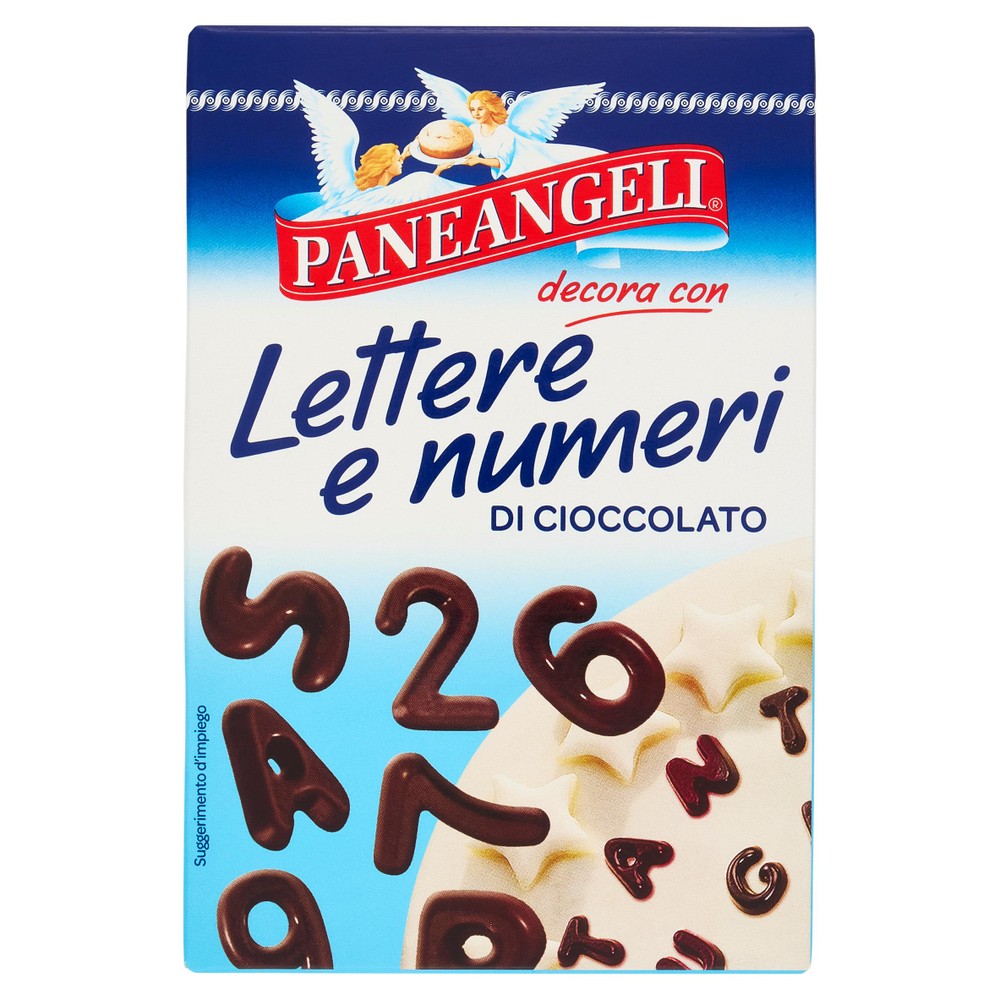 Lettere Di Cioccolato Senza Glutine Per Torte 80x0,75g Paneangeli - Foto 1