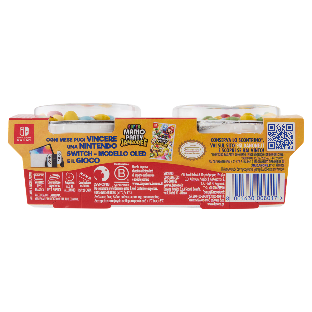 Yogurt Con Confettini Banana 2x110g Danone Super Mario - Foto 3