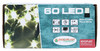 60 Minilucciole Led Bianco Caldo A Batteria Mt6