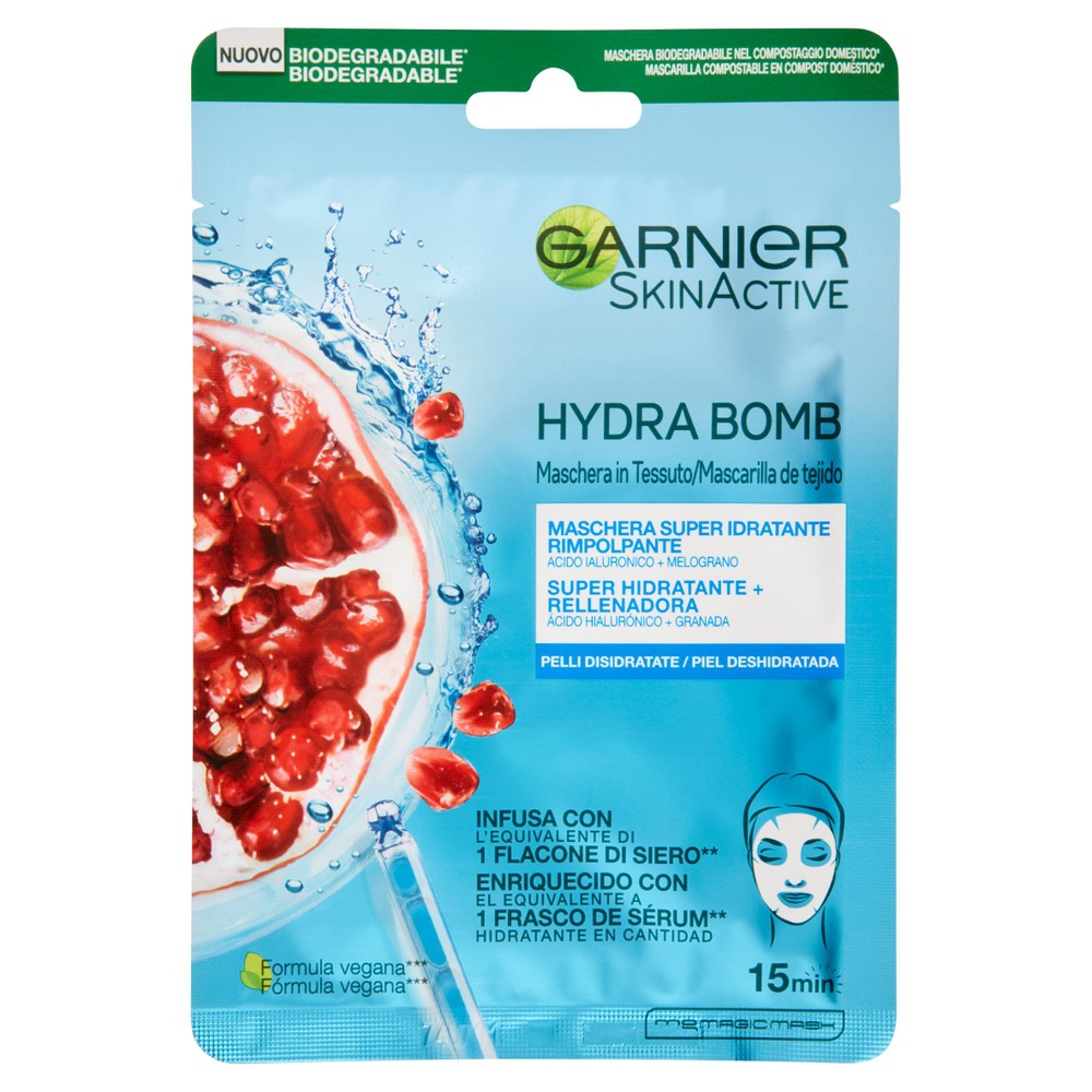Maschera Viso Energizzante Garnier - Foto 1