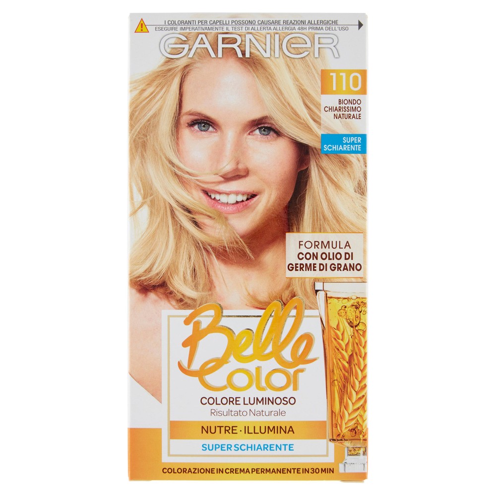 Linea Colorazione Per Capelli Belle Color Biondo Chiarissimo Naturale S - Foto 1