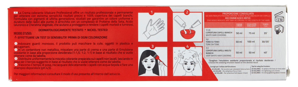 Vitalcare Crema Colorante Biondo Scuro - Foto 3