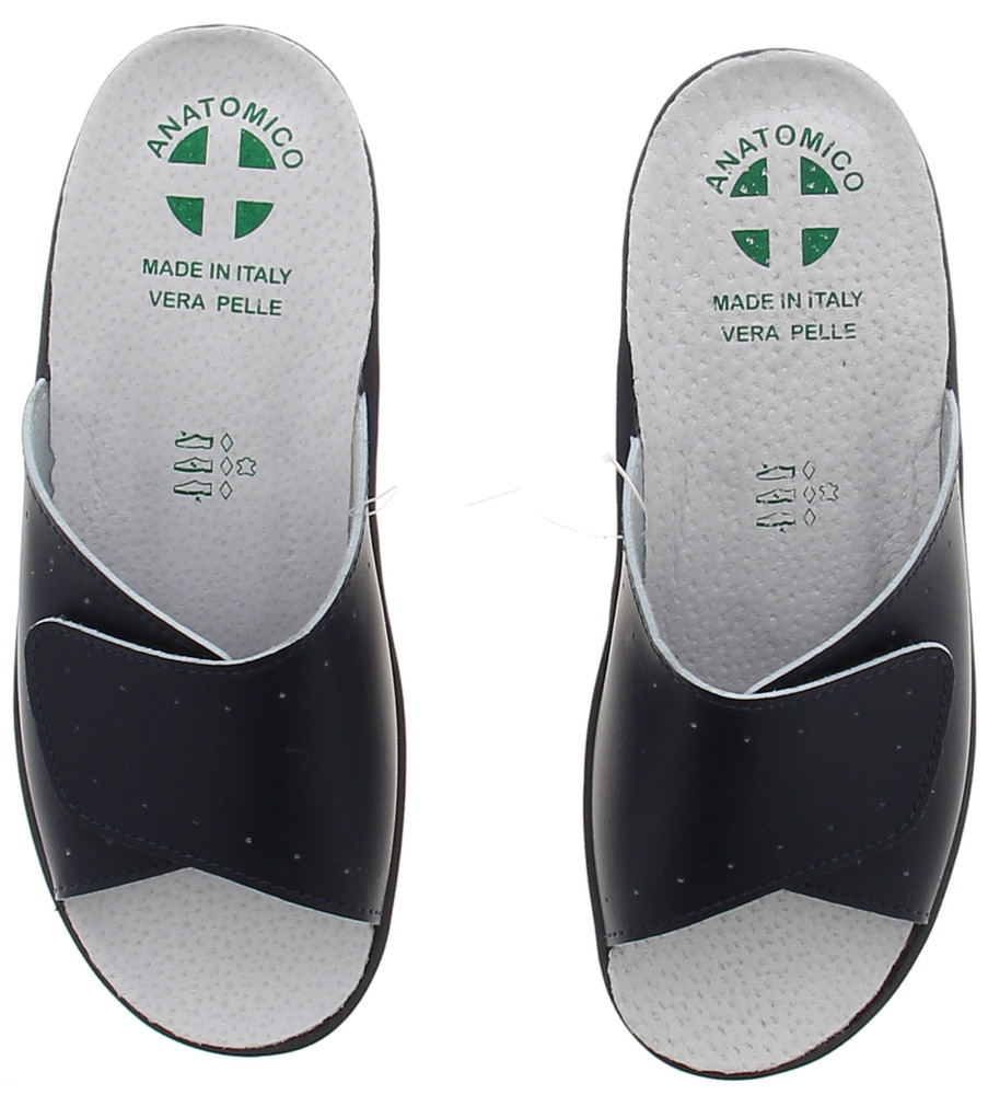 Ciabatte Sanitarie Con Velcro 38 Blu - Foto 2