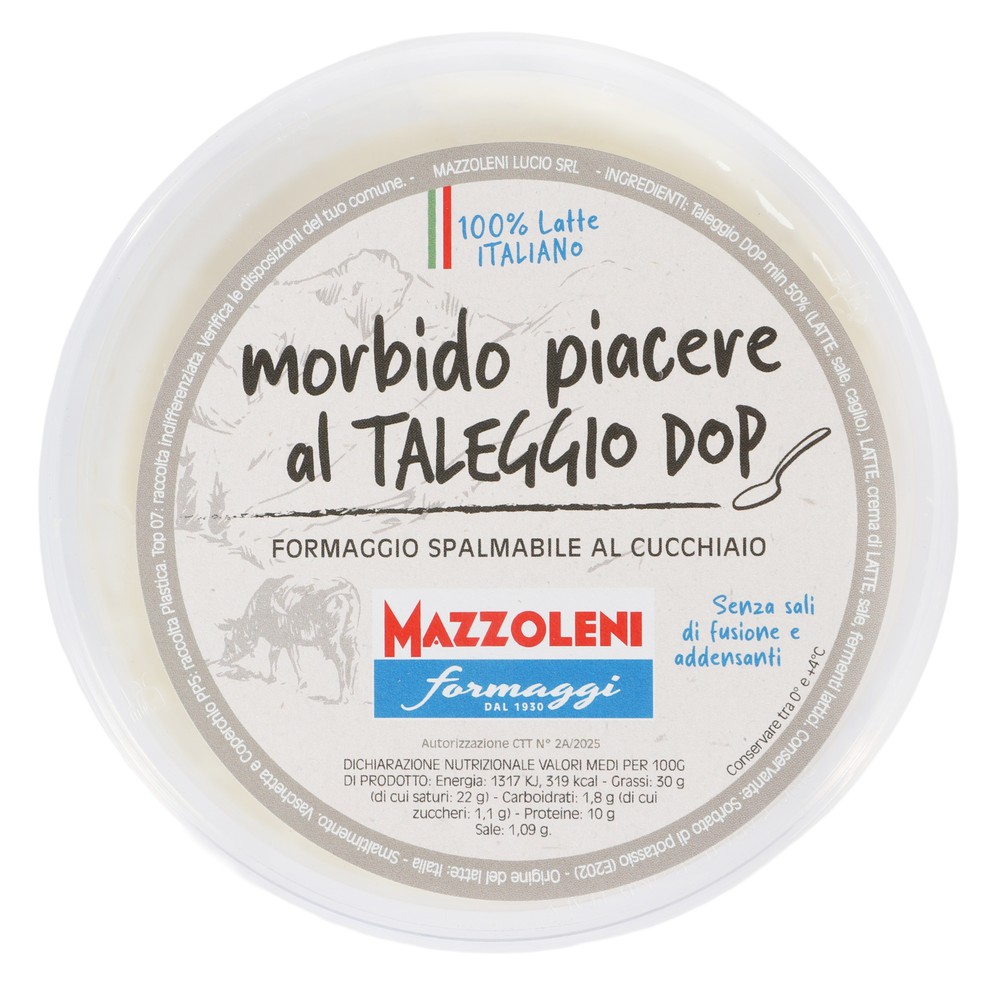 Morbido Piacere Al Taleggio Dop Mazzoleni - Foto 1