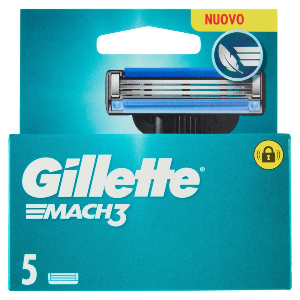 Ricarica 5 Lame Gillette Mach3 Standard - Foto 1