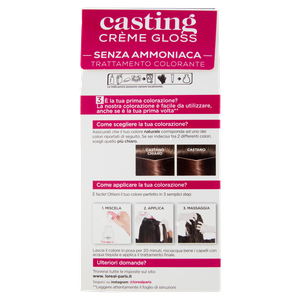 Colorazione Per Capelli 500 Castano Chiaro Casting - Foto 3