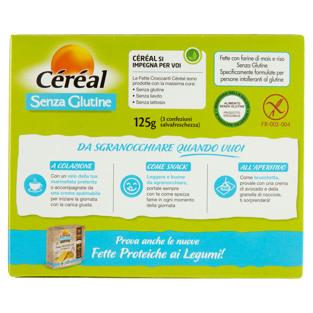 Fette Croccanti Senza Glutine Cereal - Foto 3