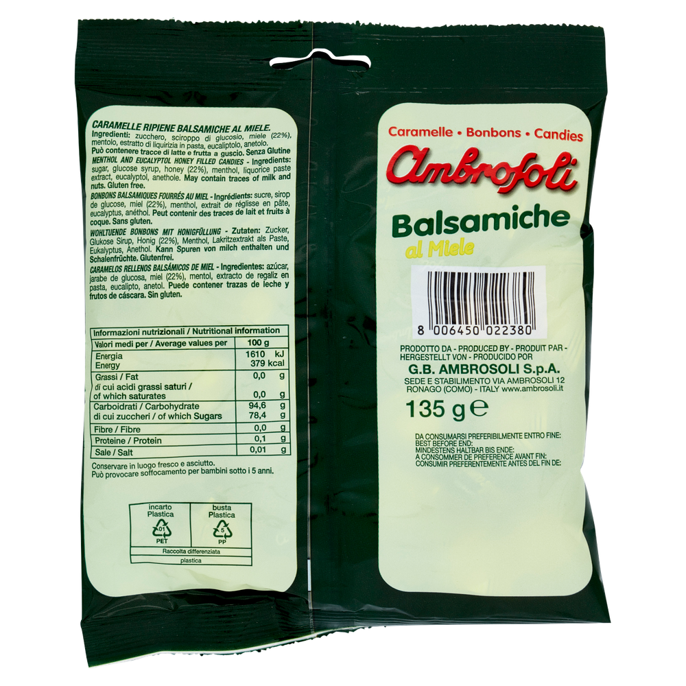 Caramelle Balsamiche Ripiene Al Miele Ambrosoli - Foto 3
