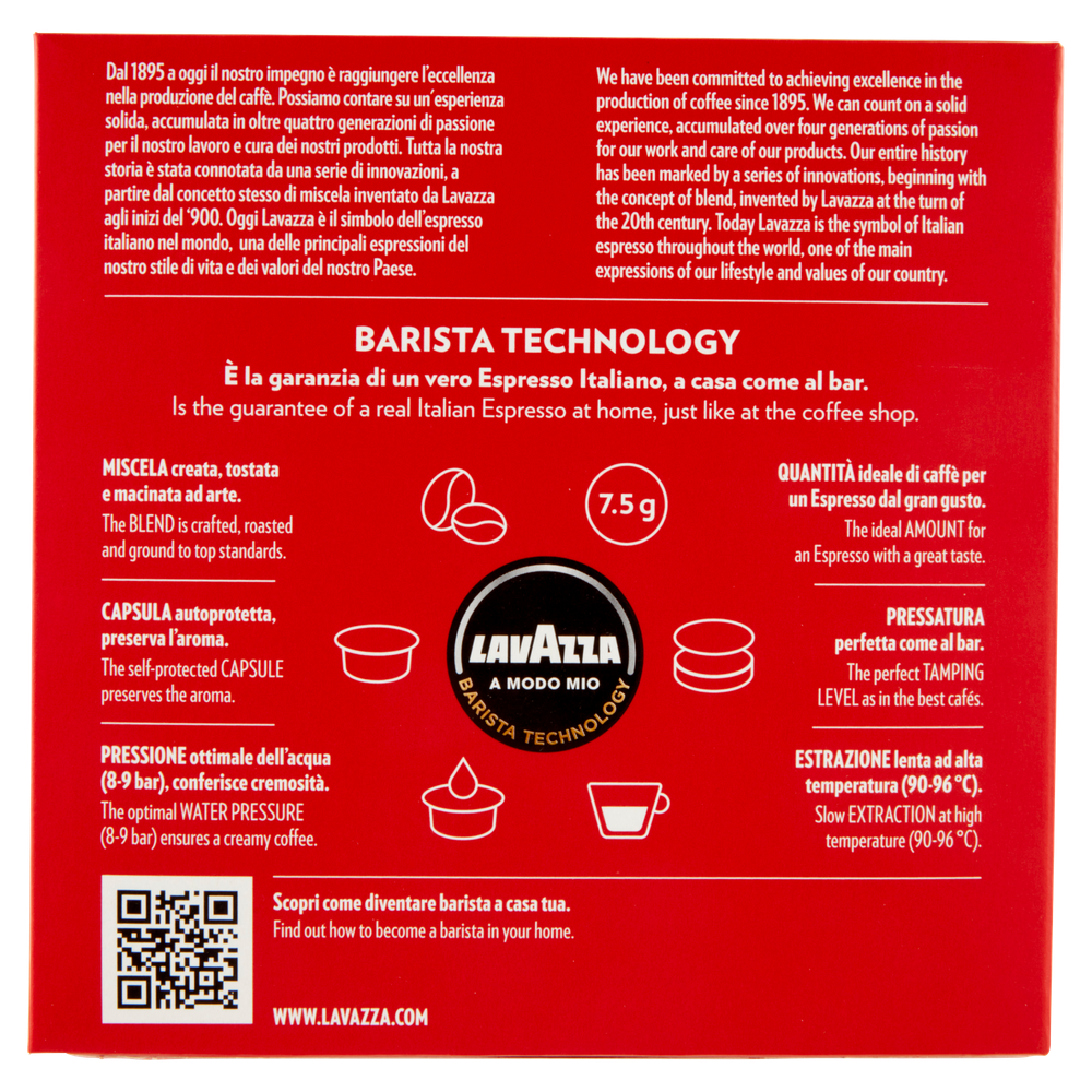 Caffè Qualità Rossa A Modo Mio Capsule 36pz Lavazza - Foto 3