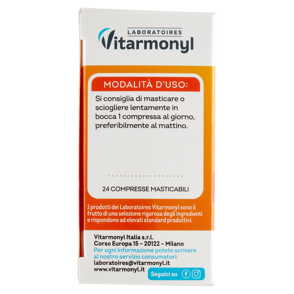 Vitamina C 500mg Vitarmonyl 24 Compresse Masticabili - Foto 2