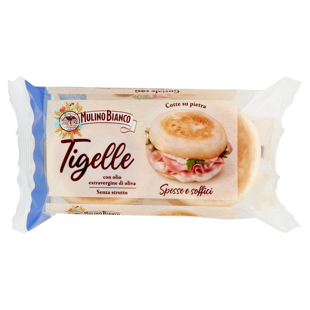 Tigelle Con Olio Extravergine Di Oliva Mulino Bianco - Foto 1