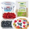 Yogurt Greco 500g, Granola Avena, Mirtilli e Lamponi Freschi
