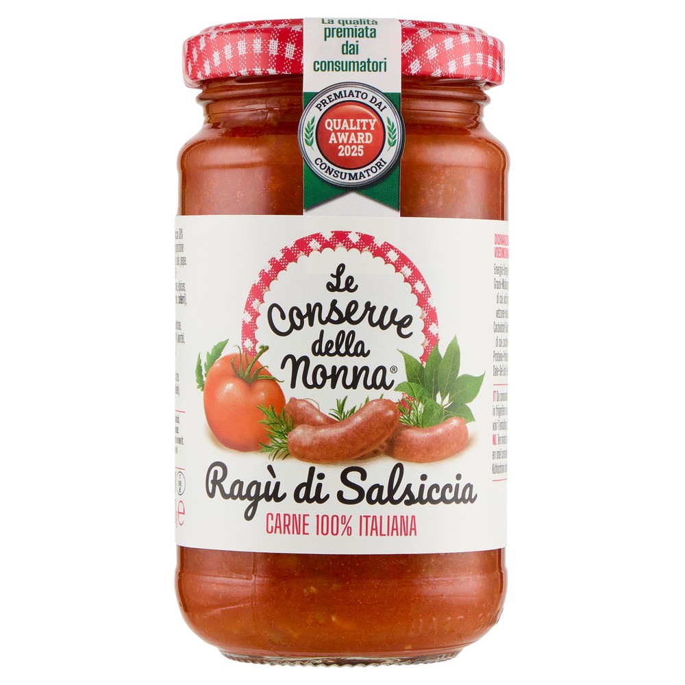 Ragu' Di Salsiccia Le Conserve Della Nonna - Foto 1