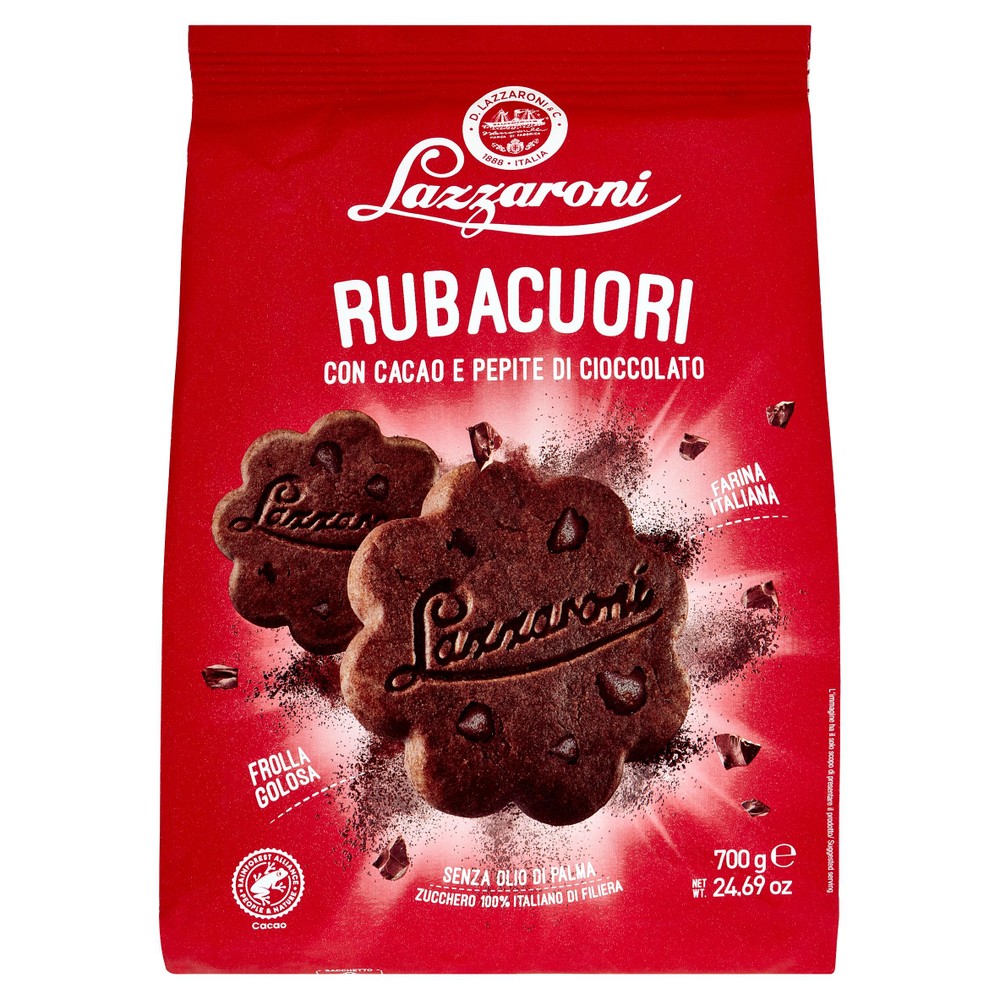Biscotti Al Cacao E Pepite Rubacuori Lazzaroni - Foto 1